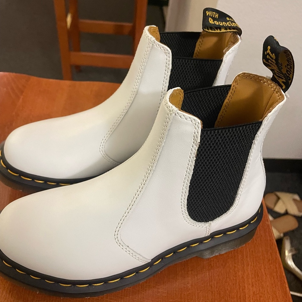 Doc Martens Size 7 white boots